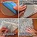 Sticky Discs Non-Slip Rug Pads for Rug-ON-Floor Anti-Slip. Rug Stickers. No Residue. 12 Pack Intended to Limit Multiple Rugs or Large Rugs/Exercise/Door Mats from Moving On Floors