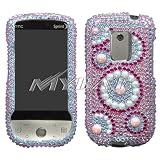 613je5EQdBL. SL160  HTC HERO Deep Sea Silver Diamante Protector Cover Full Rhinestones/Diamond/Bling/Diva   Hard Case/Cover/Faceplate/Snap On/Housing