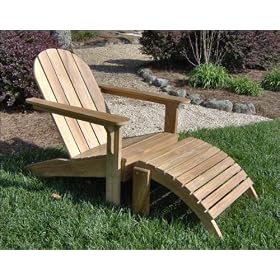 Teak Adirondack Chair by The Cedar Store