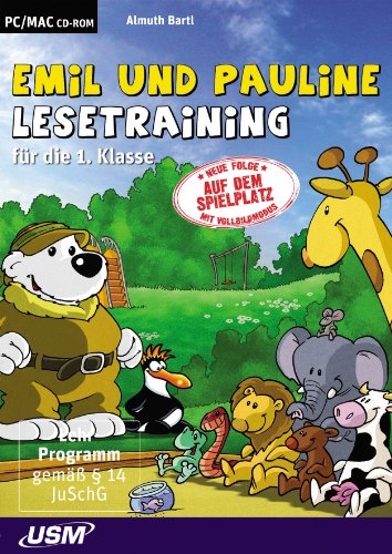Emil und Pauline: Lesespiele für die 1. und 2. Klasse (PC+MAC)