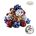 Bestsupplier 25 Pack Crinkle Balls Cat Toys - Original Mylar Crinkle Balls Cat Toysï¼ˆRandom Colorï¼‰