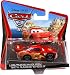 Disney / Pixar CARS 2 Movie 155 Die Cast Checkout Lane Package Lightning McQueen with Racing Wheels