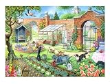 1000 Piece DeLuxe Jigsaw Puzzle – Kitchen Garden View