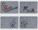 Eigenschaften Kowedro 522990 / Kowedro Feinrips - Matte 40 X 60 sortiert 99815