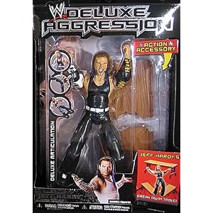 JEFF HARDY - DELUXE AGGRESSION 7 WWE TOY WRESTLING ACTION FIGURE