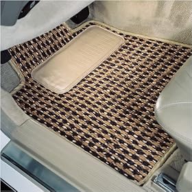 Mercedes E-Class (W211) AWD 4Matic E500 Wagon Coco Natural/Brown 4 Pc Floor Mat Set 2004