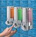 New Aviva Triple Bathroom Shower Dispenser Chrome