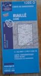 Carte de randonn�e : Riaill� - Lign�