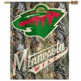 NHL Minnesota Wild 27-by-37 inch Vertical Flag
