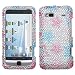 Color Stars Diamante Crystal Protector Case for HTC T-Mobile G2 (2010)