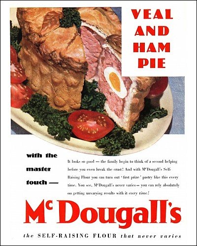 Photographic Print of Advertisement for McDougalls Flour from Mary Evans