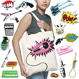 Glam Tote Bag w/ Assorted Designs