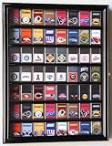 56 Zippo Lighter Display Case Cabinet Holder Wall Rack -Black