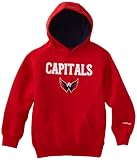 NHL Toddler Washington Capitals Sportsman Pullover Fleece Hoodie - R54C4Pww (Red, 2T)