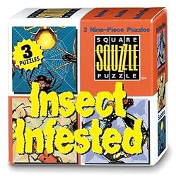 Insect Infested Squzzle Puzzle 3 x 9pc