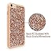 iPhone 6 / 6S Case, Cellularvilla [Slim Fit] Luxury Bling Jewel Rock Crystal Rhinestone Diamond Case [Shockproof] Dual Layer Protective Cover for Apple iPhone 6 / iPhone 6S 4.7 inch (Champagne Gold)
