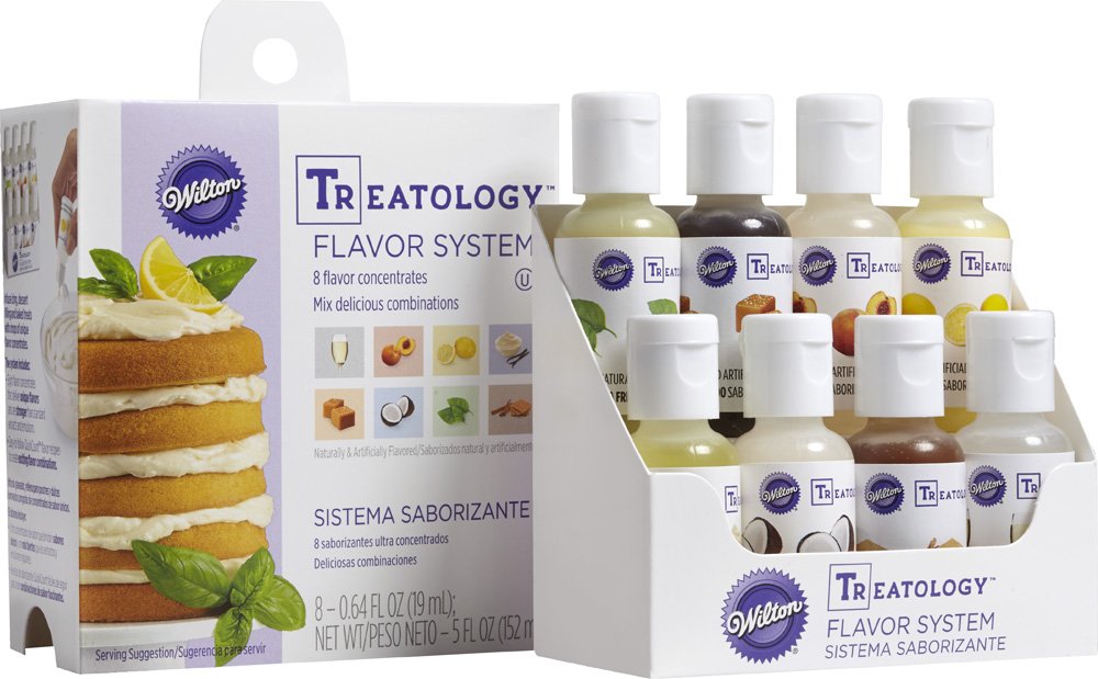 Wilton Treatology Food Cake Batter Icing Fondant Flavor System