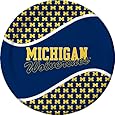 Creative Converting Michigan Wolverines Dinner Paper Plates (8 Count)
