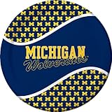 Creative Converting Michigan Wolverines Dinner Paper Plates (8 Count)