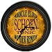 Kitchen & Housewares : Schoen 's Tonic Wonder Remedy Black Cascading Pub Style Wall Clock
