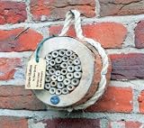 Beneficial Insect Habitat, Round Shaped Garden Habitat for Insects, Hand Made in Norfolk