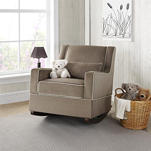 Baby Relax The Sydney Nursery Microfiber Rocker Chair and Free Lumbar