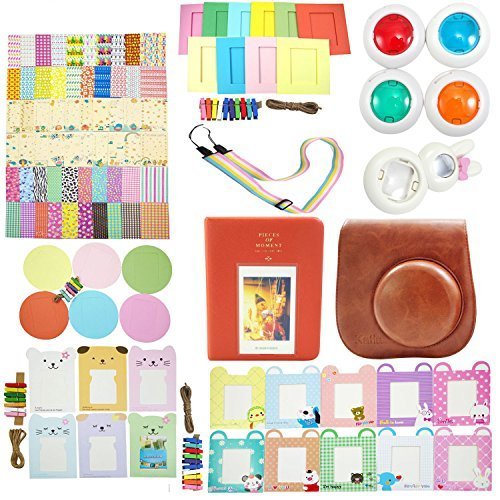 10 in 1 mini 8 instant camera accessories, katia bundles set for …