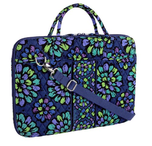 Vera Bradley Laptop Portfolio Indigo Pop Vera Bradley Laptop Portfolio Indigo Pop