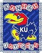 Kansas Jayhawks Acrylic Triple Woven Jacquard Baby Blanket/Throw (36"x46") - NCAA College Athletics