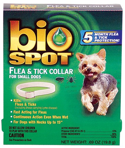 Bio Spot Flea & Tick Collar with IGR for Small Dogs - 5 Month