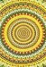 Rasta Psychedelic Spiral Tapestry