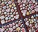 ONOR-Tech 4 Sheets Cute Lovely 3D DIY Decorative Adhesive Sticker Tape / Kids Craft Scrapbooking Sticker Set for Diary, Album (Lovely Pig)