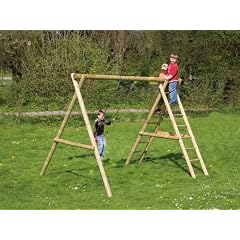 Schaukel � 8 cm mit Kletterger�st - Tim -