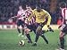 Jigsaw of Julio Baptista (Arsenal) Nick Montgomery (Sheff Utd) from Arsenal FC