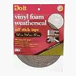 Thermwell Prods. Co. V212GHDI Heavy Density PVC Closed Cell Vinyl Foam Tape