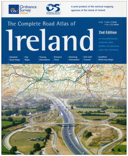 City Travel Guides Discounted  Books : Complete Road Atlas of Ireland (Maps, Atlases & Guides)