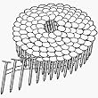 Stanley Bostitch CR5DGAL Galvanized Coil Roofing Nails
