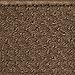 House, Home and More Skid-Resistant Carpet Indoor Area Rug Floor Mat - Toffee Brown - 3 Ft X 5 Ft - Non Slip Rubber Backing, Stain Resistant, Dog Friendly, Living Room Bedroom Kitchen Entryway