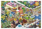 Image of Educa -Borrás Puzzle Educa 1000Pz. Un Día En La Ciudad