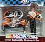 2004 - No. 20 - Tony Stewart - Home Depot Chevrolet Monte Carlo - 2004 - Collectible Ornament Set - NASCAR - 1:64 Scale Die Cast Replica Car and Collectible Figure
