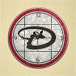 Arizona Diamondbacks MLB Art Glass Clock