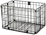 Avenir Folding Rear Basket - 13" x 8-1/2" x 8-1/2", Black