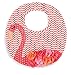 Mud Pie Baby-Girls Newborn Flamingo Bib, Multi, One Size
