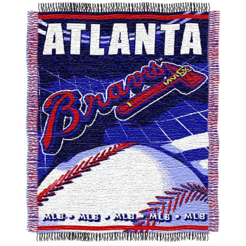 Atlanta Braves 48x60 Jacquard Acrylic Throw
