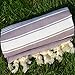 Dandelion - Basic Pattern - 100% Naturally-Dyed Cotton Turkish Towel Peshtemal - 71x39 Inches - Old Lavender