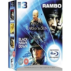Rambo/Tears of the Sun/Black Hawk Down [Blu-ray] [Import anglais]