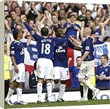 Box Canvas Print of Football - Everton v Newcastle United Barclays Premier League - Goodison Park -... from Everton ePhoto