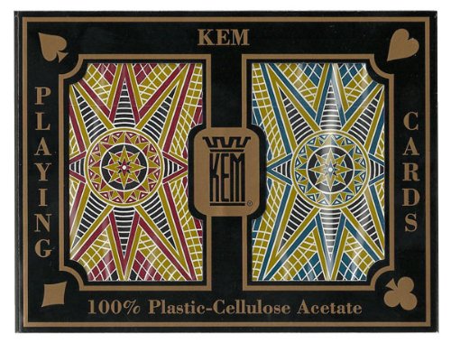 Kem Stargazer Bridge Jumbo 100% Plastic Playing Cards