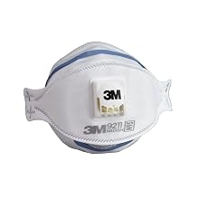 3M 9211 Cool-Flow N95 Particulate Sanding Respirator, 10-Pack