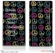Zune HD Skin - Kearas Peace Signs Black by WraptorSkinz